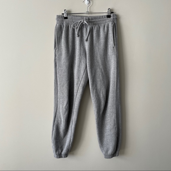 Aritzia TNA Cozy AF Grey Sweatpants Womens Small - Picture 2 of 5